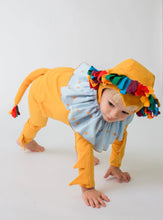 Load image into Gallery viewer, Rainbow Circus Lion Pajama Costume
