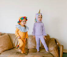 Load image into Gallery viewer, Rainbow Circus Lion Pajama Costume
