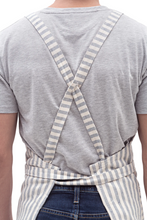 Load image into Gallery viewer, Upcycled Cotton Cloth Crossback Bib Aprons for Makers
