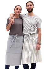 Load image into Gallery viewer, Upcycled Cotton Long Waist Aprons for Makers
